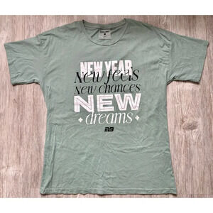 MuscleBox | Women's Graphic Athletic New Year's T-Shirt | Large